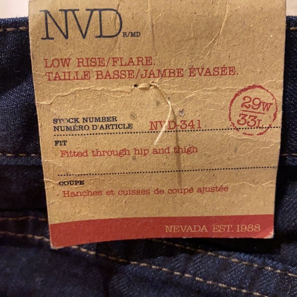 Nevada Low Rise Flare Classic Staple Basic Jeans - Picture 5 of 7